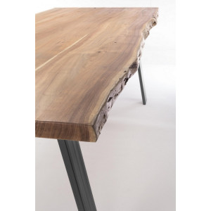 MARONE modern akácfa étkezőasztal - 160/200cm