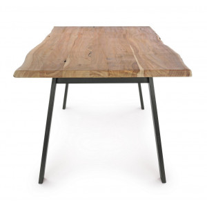 MARONE modern akácfa étkezőasztal - 160/200cm