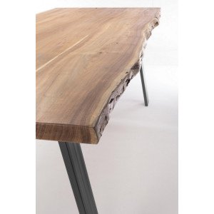 MARONE modern akácfa étkezőasztal - 160/200cm