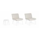 ISABELA prémium kültéri szett - beige/fehér