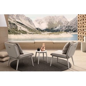 ISABELA prémium kültéri szett - beige/fehér BIZZOTTO