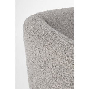 MADLINE design fotel - szürke boucle
