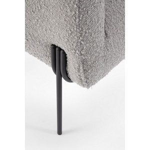 MADLINE design fotel - szürke boucle