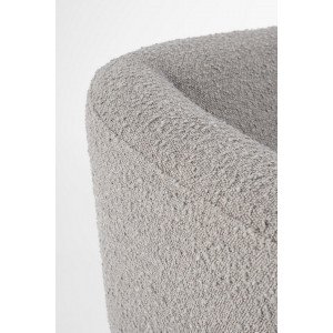 MADLINE design fotel - szürke boucle