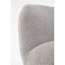 MARGOT design forgófotel - szürke boucle