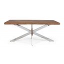 ARKANSAS modern akác bővíthető étkezőasztal - 180-260cm