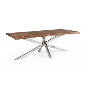 ARKANSAS modern akác étkezőasztal - 220cm
