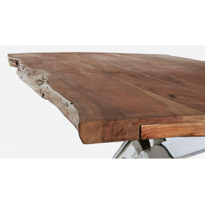 ARKANSAS modern akác étkezőasztal - 220cm