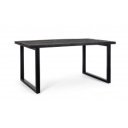 HASTINGS-II modern mangófa étkezőasztal - 160/200cm