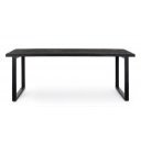 HASTINGS-II modern mangófa étkezőasztal - 160/200cm