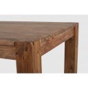 SALFORD tömör rózsafa étkezőasztal - 160-260cm/200-300cm