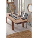 SALFORD tömör rózsafa étkezőasztal - 160-260cm/200-300cm