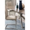 RANDEN design bővíthető kerámia étkezőasztal - 160-240cm