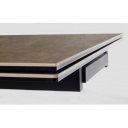 RANDEN design bővíthető kerámia étkezőasztal - 160-240cm