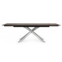 RANDEN design bővíthető kerámia étkezőasztal - 160-240cm