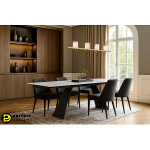 BLAZAR design bővíthető kerámia étkezőasztal - 160-240cm BIZZOTTO
