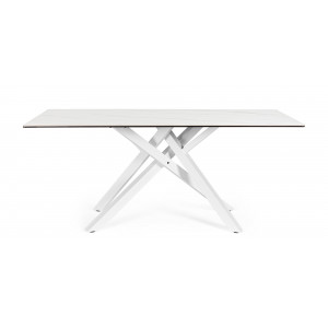 SEAN design kerámia étkezőasztal - 180cm - fehér