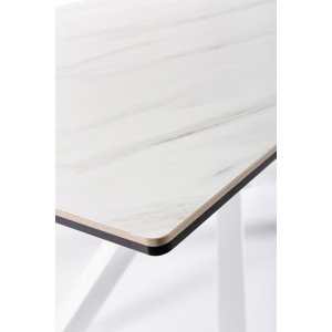 SEAN design kerámia étkezőasztal - 180cm - fehér