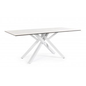 SEAN design kerámia étkezőasztal - 180cm - fehér