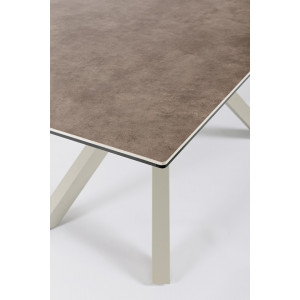 SEAN design kerámia étkezőasztal - 180cm - taupe