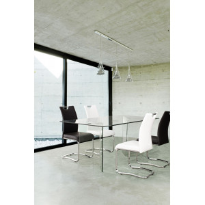 IRIDE design üveg étkezőasztal - 180cm
