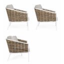 MARIBELA prémium kültéri szett - beige/fehér