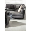 INFINITY prémium kültéri kanapé - szürke/antracit