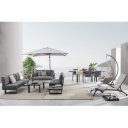 KONNOR prémium kültéri szett - szürke/antracit