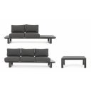 KONNOR prémium kültéri szett - szürke/antracit