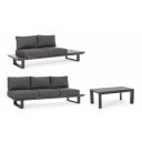 KONNOR prémium kültéri szett - szürke/antracit