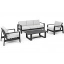 BALTIC prémium kültéri szett - szürke/antracit