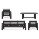 BALTIC prémium kültéri szett - szürke/antracit