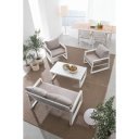 CAPTIVA prémium kültéri szett - szürke/fehér