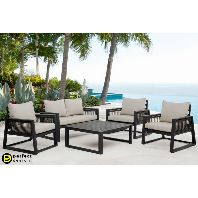 CAPTIVA prémium kültéri szett - szürke/antracit