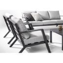 HARLEY prémium kültéri szett - szürke/antracit