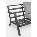 HARLEY prémium kültéri szett - szürke/antracit