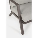 HARLEY prémium kültéri szett - szürke/barna