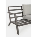 HARLEY prémium kültéri szett - szürke/barna