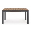 ELIAS bővíthető kültéri étkezőasztal - 140-200cm - antracit