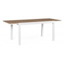 ELIAS bővíthető kültéri étkezőasztal - 140-200cm - fehér