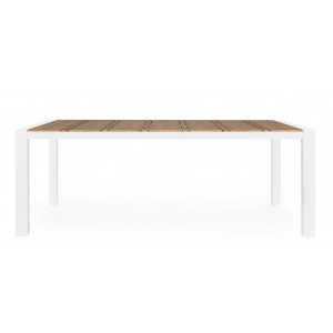 ELIAS I kültéri étkezőasztal - 198cm - fehér