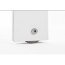 KONNOR prémium bővíthető kültéri étkezőasztal - 200-300cm - fehér