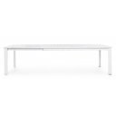 KONNOR prémium bővíthető kültéri étkezőasztal - 200-300cm - fehér