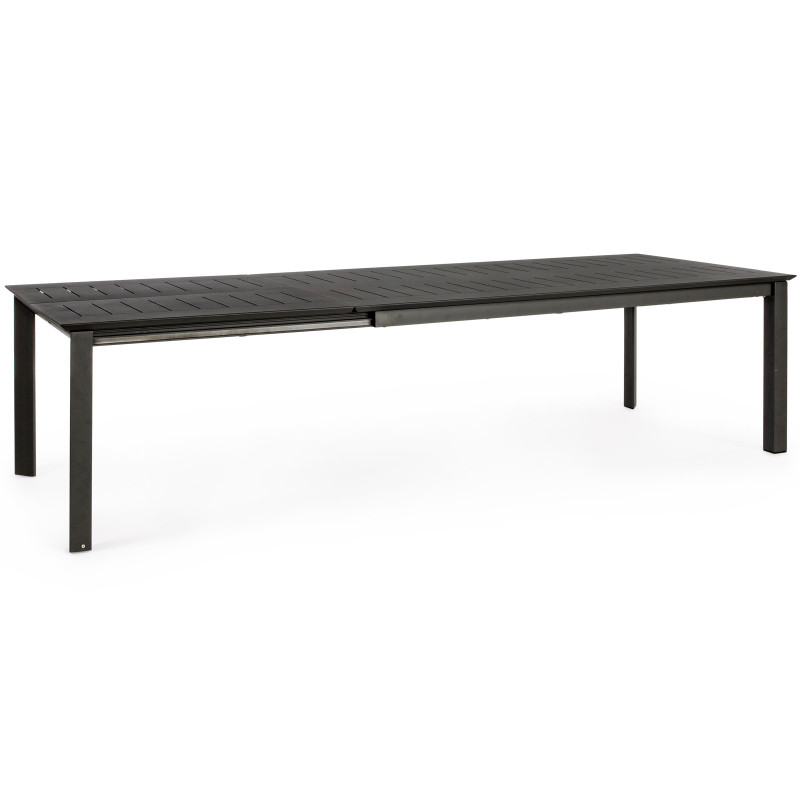 KONNOR prémium bővíthető kültéri étkezőasztal - 200-300cm - antracit