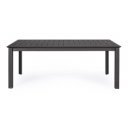 KONNOR prémium bővíthető kültéri étkezőasztal - 200-300cm - antracit