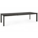 KONNOR prémium bővíthető kültéri étkezőasztal - 200-300cm - antracit
