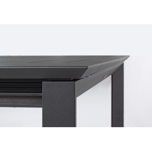 KONNOR prémium bővíthető kültéri étkezőasztal - 200-300cm - antracit