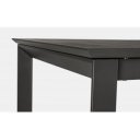 KONNOR prémium bővíthető kültéri étkezőasztal - 160-240cm - antracit