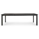 KONNOR prémium bővíthető kültéri étkezőasztal - 160-240cm - antracit