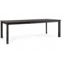 KONNOR prémium bővíthető kültéri étkezőasztal - 160-240cm - antracit